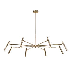 Lampa wisząca Livo 8 - Mosiądz polerowany (960 mm) 8394 Antigo/Amplex