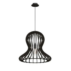 Lampa wisząca Octo - Czarna sklejka (440 mm) 5020 Antigo/Amplex