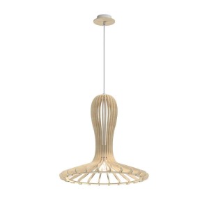 Lampa wisząca Rina - Naturalna sklejka (460 mm) 5018 Antigo/Amplex