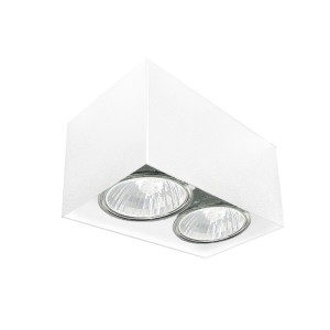 Plafon Cage out mini 0-2 - Biały (70 mm) 1077 Antigo/Brosline