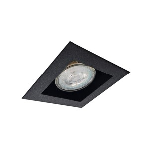 Lampa wpuszczana Cage in mini 1-1 - Czarna 3032 Antigo/Brosline
