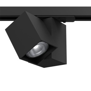 Spot Cube track 1 - Czarny - Szynoprzewód 1F 230V 6260 Antigo/Brosline