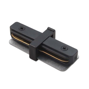 Łącznik prosty szynoprzewodu natynkowego 1F 230V - Czarny 6304 Antigo/Brosline