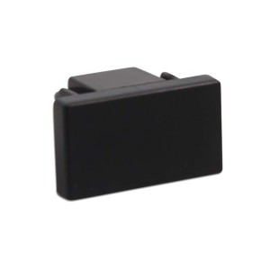 Zakończenie szynoprzewodu natynkowego 1F 230V - Czarne 6310 Antigo/Brosline