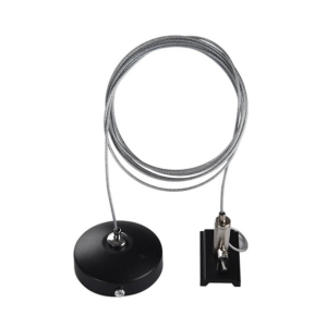 Zawiesie 2m do szynoprzewodu natynkowego 1F 230V - Czarne 6337 Antigo/Brosline