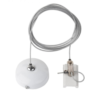 Zawiesie 2m do szynoprzewodu natynkowego 1F 230V - Białe 6338 Antigo/Brosline