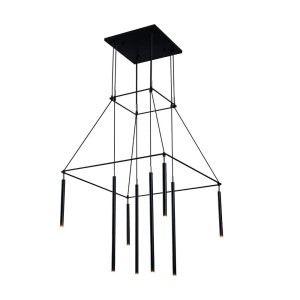 Lampa wisząca alha H - (750 mm) Czarna 9010 Antigo/Dohar