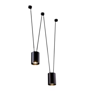 Lampa wisząca VIWIN 2 - Czarna (2000 mm) 9021 Antigo/Dohar