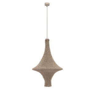 Lampa wisząca Alda M - Beżowa (420 mm) 5118 Antigo/Shilo