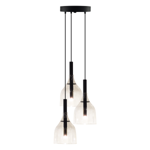 Lampa wisząca Botor O 3 - Czarna (200 mm) 5097 Antigo/Shilo