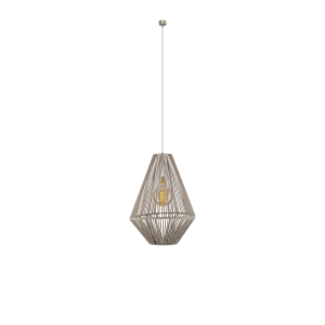 Lampa wisząca Hagata 1 - Beżowa (400 mm) 5127 Antigo/Shilo