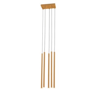 Lampa wisząca Kosame 5 - Złota (600 mm) 5202 Antigo/Shilo