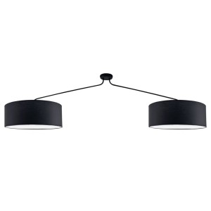 Lampa wisząca Lamego 2 Z - Czarna (1900 mm) 5194 Antigo/Shilo