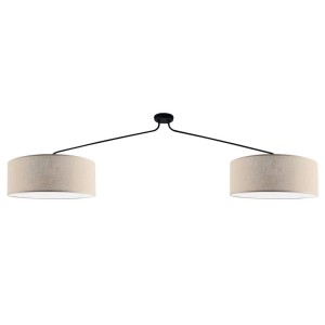 Lampa wisząca Lamego 2 Z - Beżowa (1900 mm) 5197 Antigo/Shilo