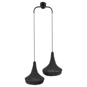 Lampa wisząca Mahaka 2 - Szara (500 mm) 5182 Antigo/Shilo