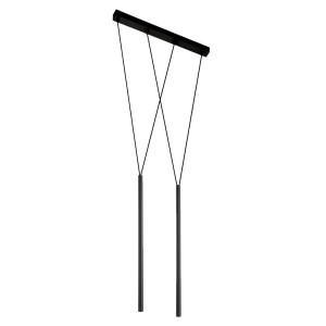 Lampa wisząca Miaki 2 - Czarna (600 mm) 5165 Antigo/Shilo