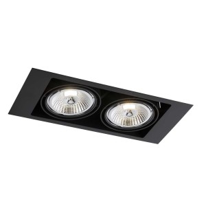 Lampa wpuszczana Muko 2 - Czarna 3313 Antigo/Shilo