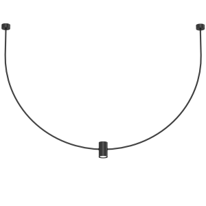 Lampa wisząca no. C - Czarna (1260 mm) 5089 Antigo/Shilo