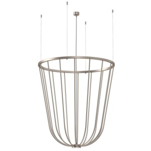 Lampa wisząca no. moon O Z - Platyna mat (800 mm) 5142 Antigo/Shilo