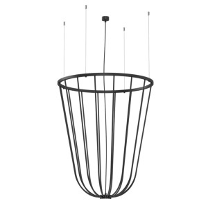 Lampa wisząca no. moon A Z - Czarna (600 mm) 5145 Antigo/Shilo