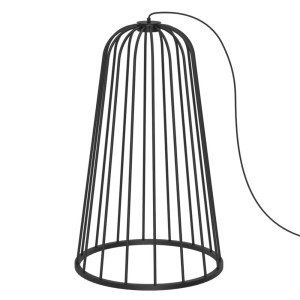 Lampa podłogowa no. moon A F – Czarna (1000 mm) 2014 Antigo/Shilo