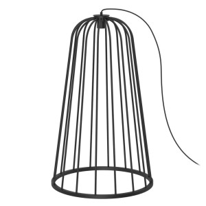 Lampa stojąca ogrodowa no. moon A - Czarna (1000 mm) 9418 Antigo/Shilo