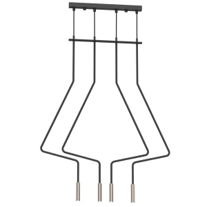 Lampa wisząca no. Vi 4 - Czarna (1120 mm) 5141 Antigo/Shilo