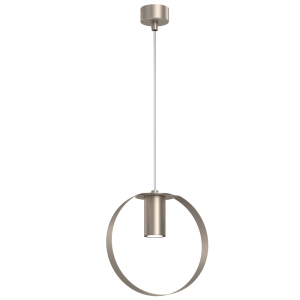 Lampa wisząca Ortiga 1 - Platyna mat (200 mm) 5043 Antigo/Shilo