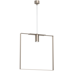 Lampa wisząca Ortiga 6 - Platyna mat (400 mm) 5159 Antigo/Shilo