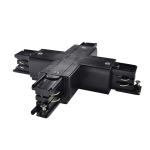 Łącznik X szynoprzewodu 3F 230V - Czarny 8115 Antigo/Shilo