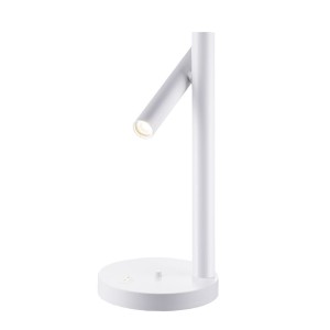 Lampa stołowa Yabu G - Biała (430 mm) 2032 Antigo/Shilo