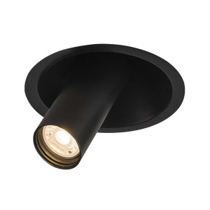 Lampa wpuszczana Yakumo 1 - Czarna 7804 Antigo/Shilo