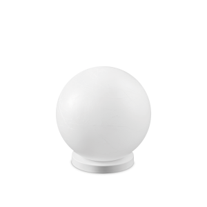 Lampa zewnętrzna stojąca kula ogrodowa CARTA PT1 D30  IP20 Biały 317137 Ideal lux