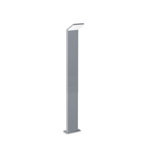 Słupek lampa ogrodowa STYLE PT H100 GRIGIO 3000K IP54 Szary 322384 Ideal lux