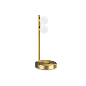 Lampa stołowa PING PONG TL2 OTTONE 3000K IP20 Mosiądz 328300 Ideal lux