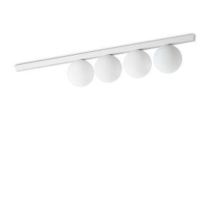 Lampa sufitowa BINOMIO PL4 BIANCO  IP20 Biały 328454 Ideal lux