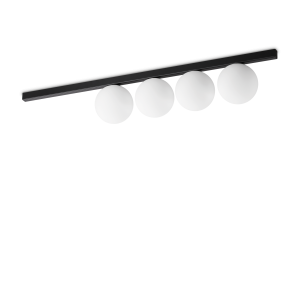 Lampa sufitowa BINOMIO PL4 NERO  IP20 Czarny 310688 Ideal lux