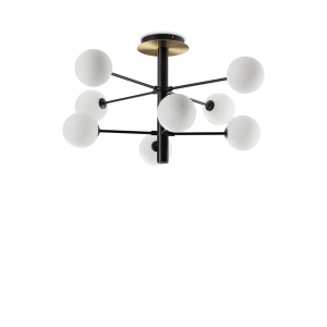 Lampa sufitowa COSMOPOLITAN PL8  IP20 Czarny 328485 Ideal lux