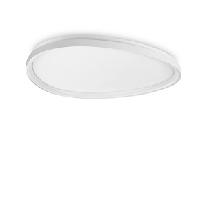 Lampa sufitowa plafon GEMINI PL D081 DALI/PUSH BIANCO 3000K IP20 Biały 328973 Ideal lux
