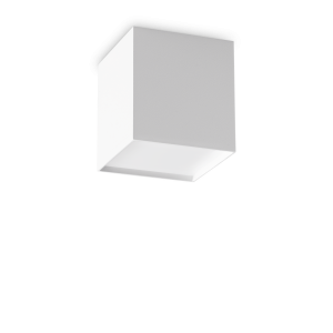 Lampa sufitowa sześcian natynkowy KUBIKO PL BIANCO 3000K IP20 Biały 303321 Ideal lux