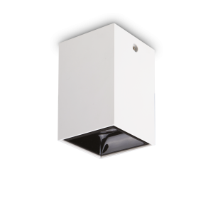 Lampa sufitowa sześcian natynkowy NITRO PL SQUARE D10 BIANCO 3000K IP20 Biały 319575 Ideal lux