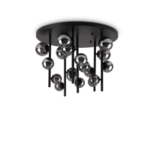 Lampa sufitowa PERLAGE PL18 FUME'  IP20 Dymiony 328386 Ideal lux