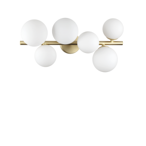 Lampa sufitowa PERLAGE PL6 BIANCO  IP20 Biały 309279 Ideal lux