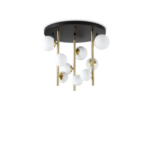 Lampa sufitowa PERLAGE PL9 BIANCO  IP20 Biały 328423 Ideal lux