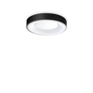 Lampa sufitowa plafon PLANET PL D30 NERO 3000K IP20 Czarny 328140 Ideal lux