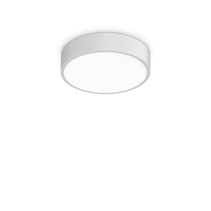 Lampa sufitowa plafon RAY PL D30 BIANCO 3000-4000K IP44 Biały 327570 Ideal lux