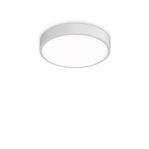 Lampa sufitowa plafon RAY PL D40 BIANCO 3000-4000K IP44 Biały 318264 Ideal lux