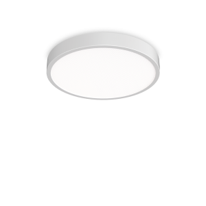 Lampa sufitowa plafon RAY PL D60 BIANCO 3000-4000K IP44 Biały 327693 Ideal lux