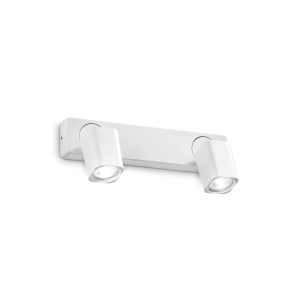 Lampa sufitowa RUDY AP2 SQUARE BIANCO  IP20 Biały 294803 Ideal lux