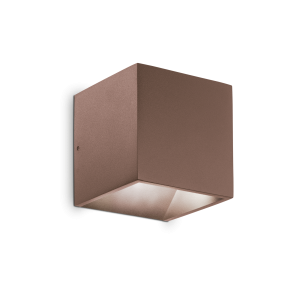 Kinkiet elewacyjny zewnętrzny RUBIK AP COFFEE 3000K IP54 Kawa 326627 Ideal lux